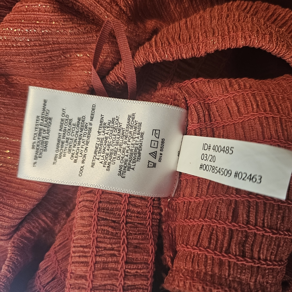 Express Rust Jumpsuit - Picture 6 of 9
